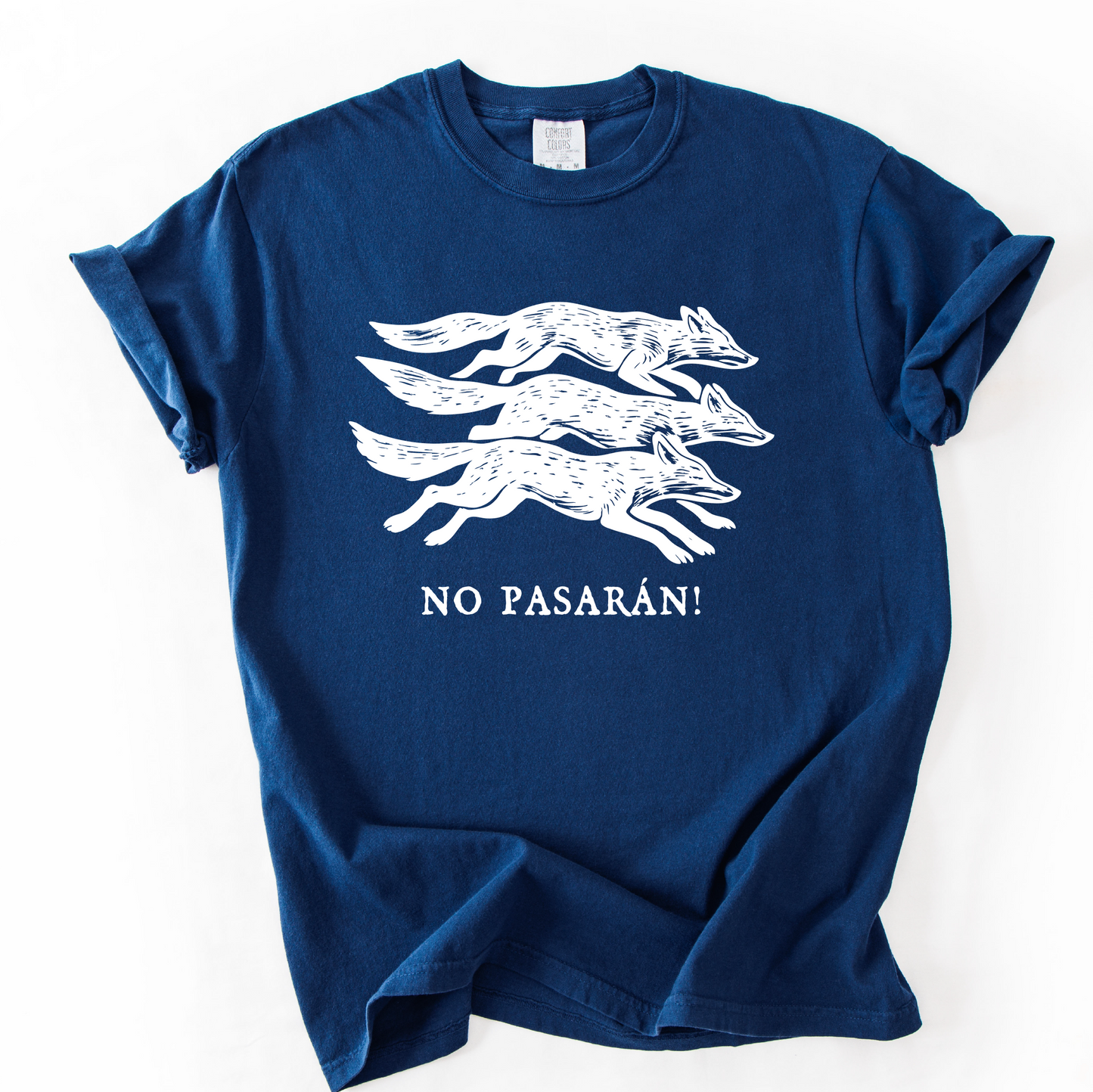 No Pasarán Anti Fascist Shirt - They Shall Not Pass Political T-Shirt