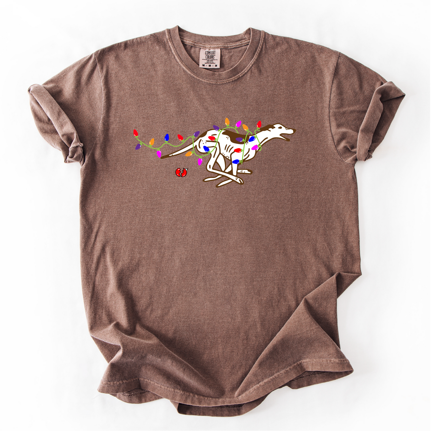 Christmas Greyhound T-Shirt – Greyhound Adoption Gift