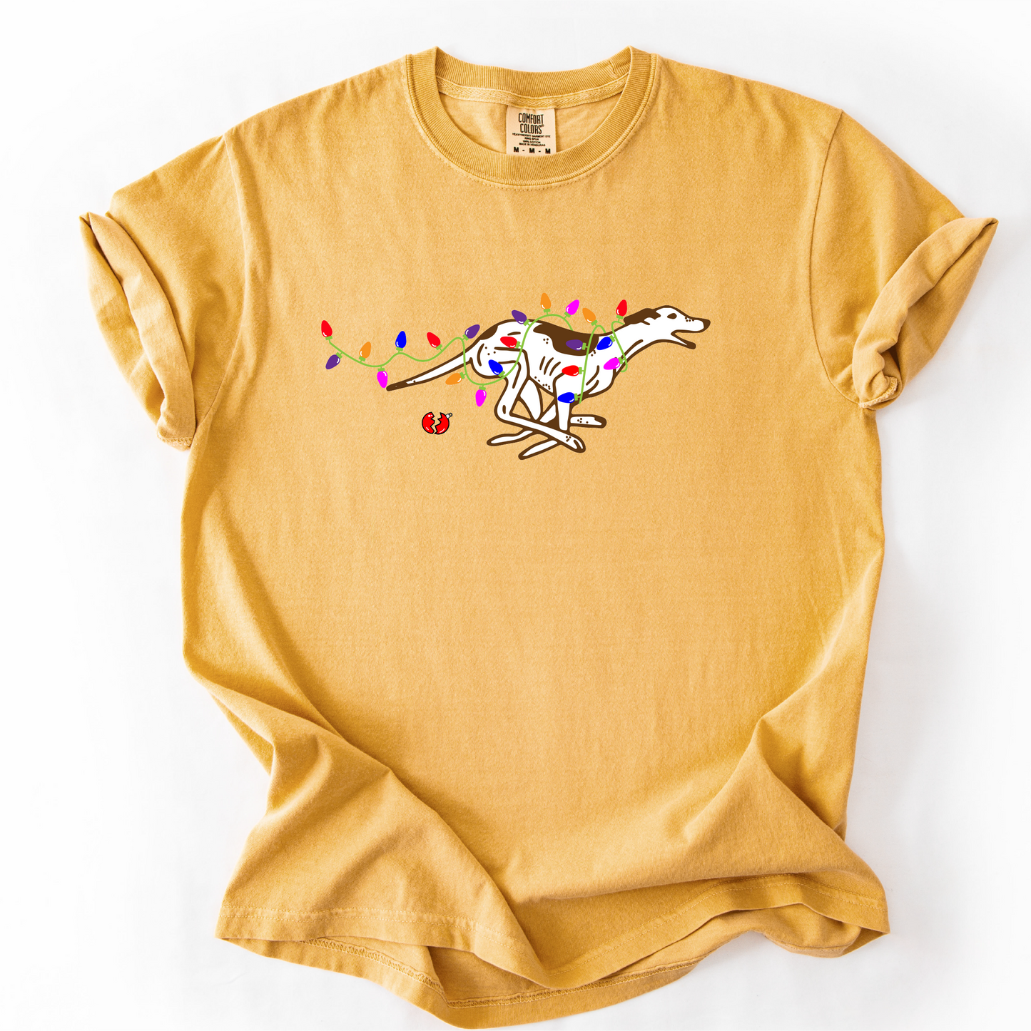 Christmas Greyhound T-Shirt – Greyhound Adoption Gift