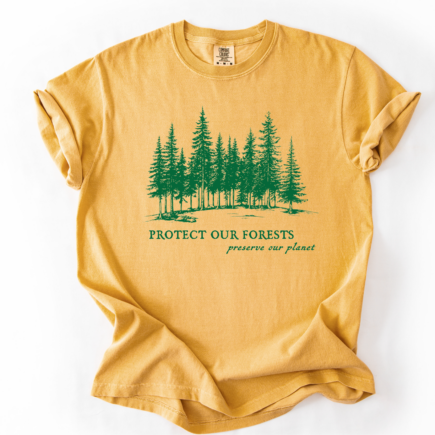 Protect Our Forests Preserve Our Planet Graphic Tee