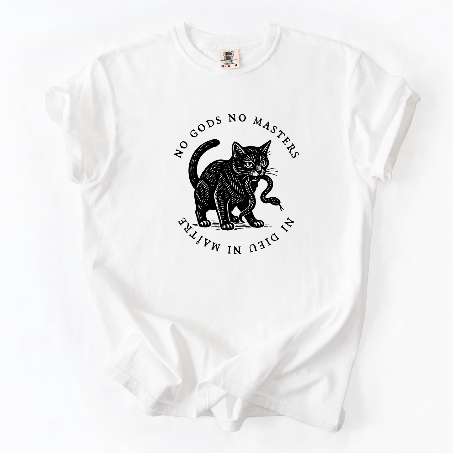 No Gods No Masters Ni Dieu Ni Maître Shirt, Anti Trump No Kings