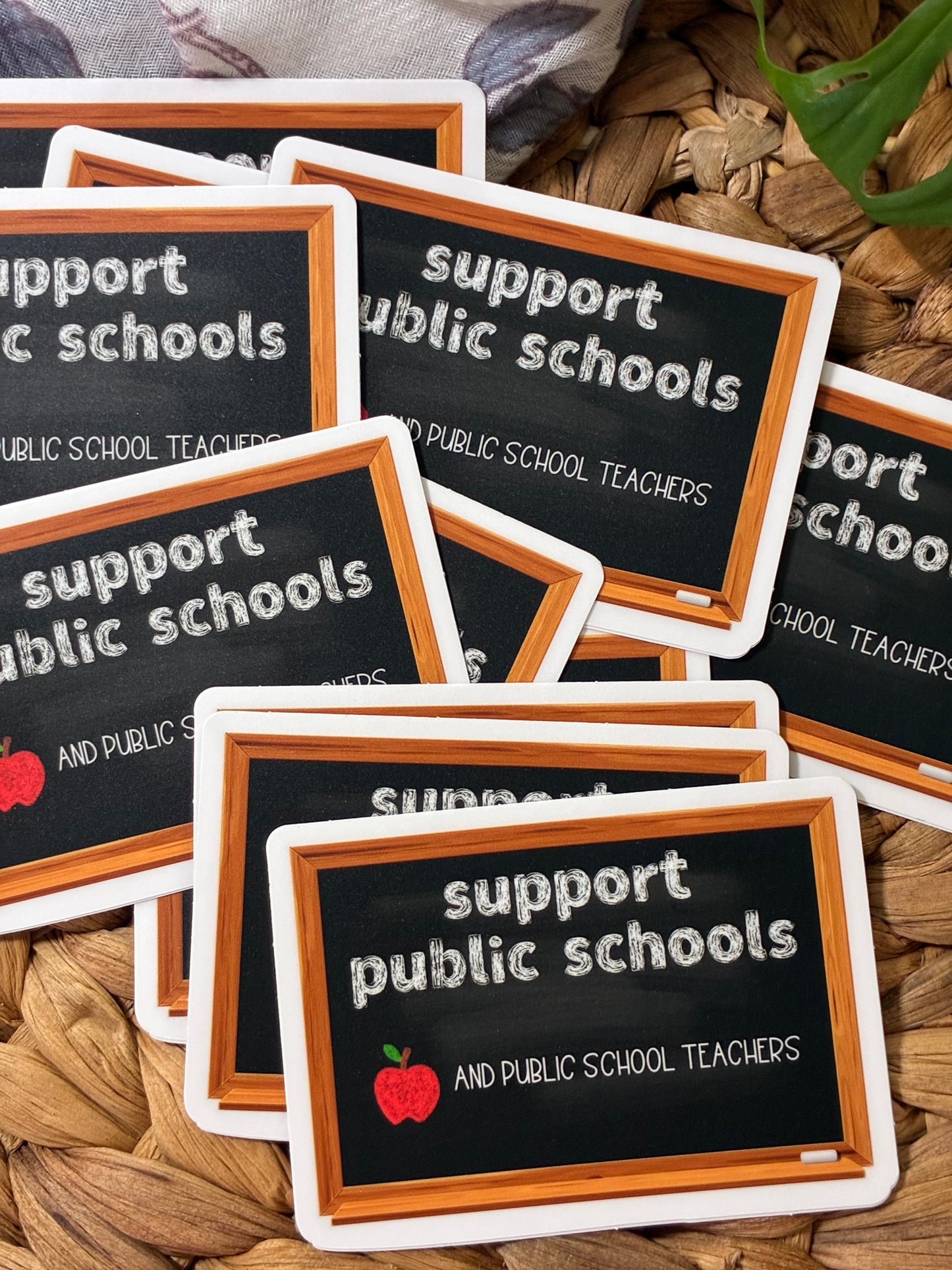 Support Public Schools Sticker