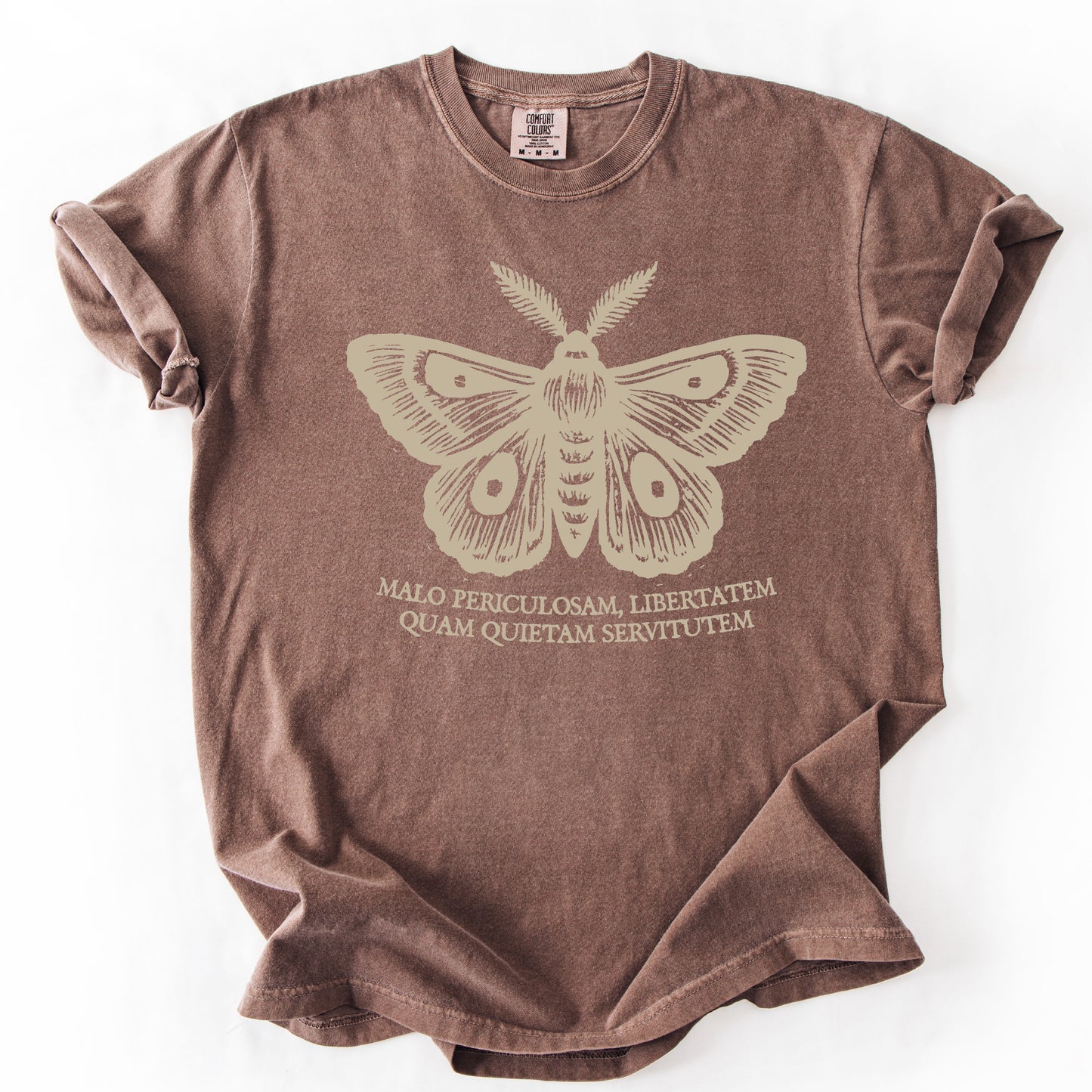 Malo Periculosam Libertatem Shirt Latin Quote Progressive Tee Thomas Jefferson Quote ANTIFA Shirt