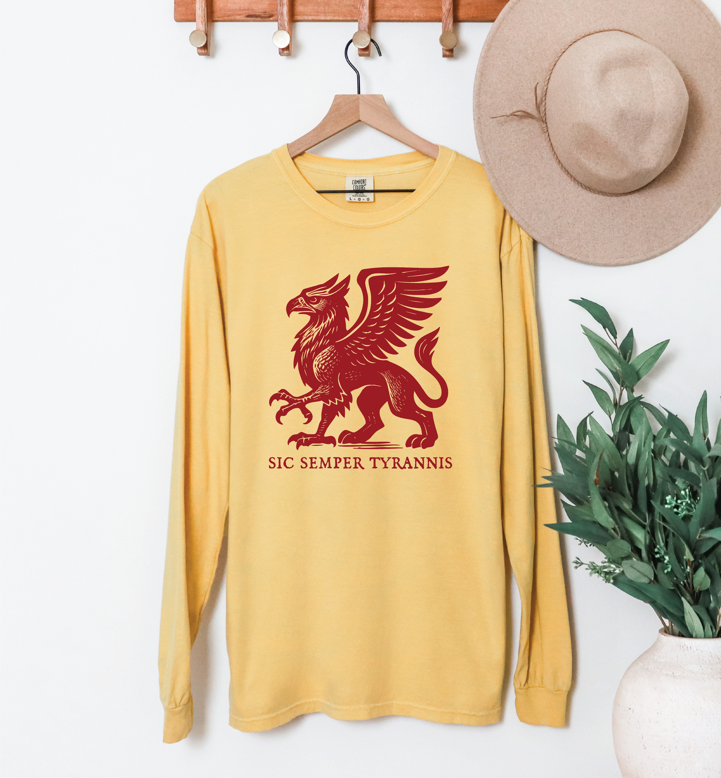 Sic Semper Tyrannis Griffon Long Sleeve T-Shirt