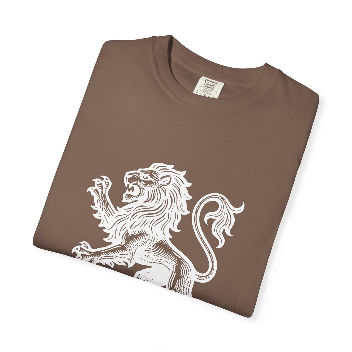 Fiat Justitia Ruat Caelum Shirt Progressive Liberal Leftist Tee Majestic Lion Design Comfort Colors Justice Equality Shirt
