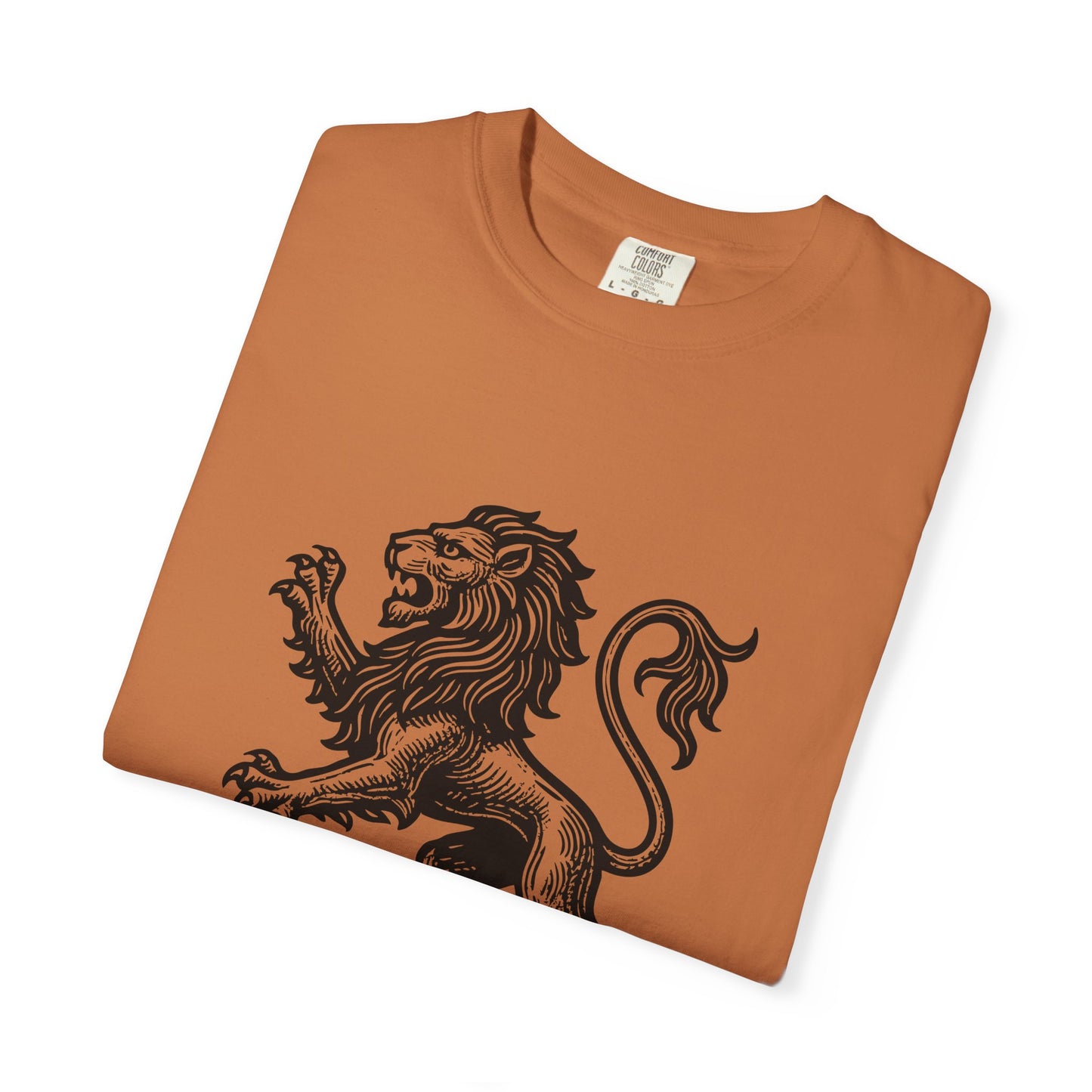 Fiat Justitia Ruat Caelum Shirt Progressive Liberal Leftist Tee Majestic Lion Design Comfort Colors Justice Equality Shirt