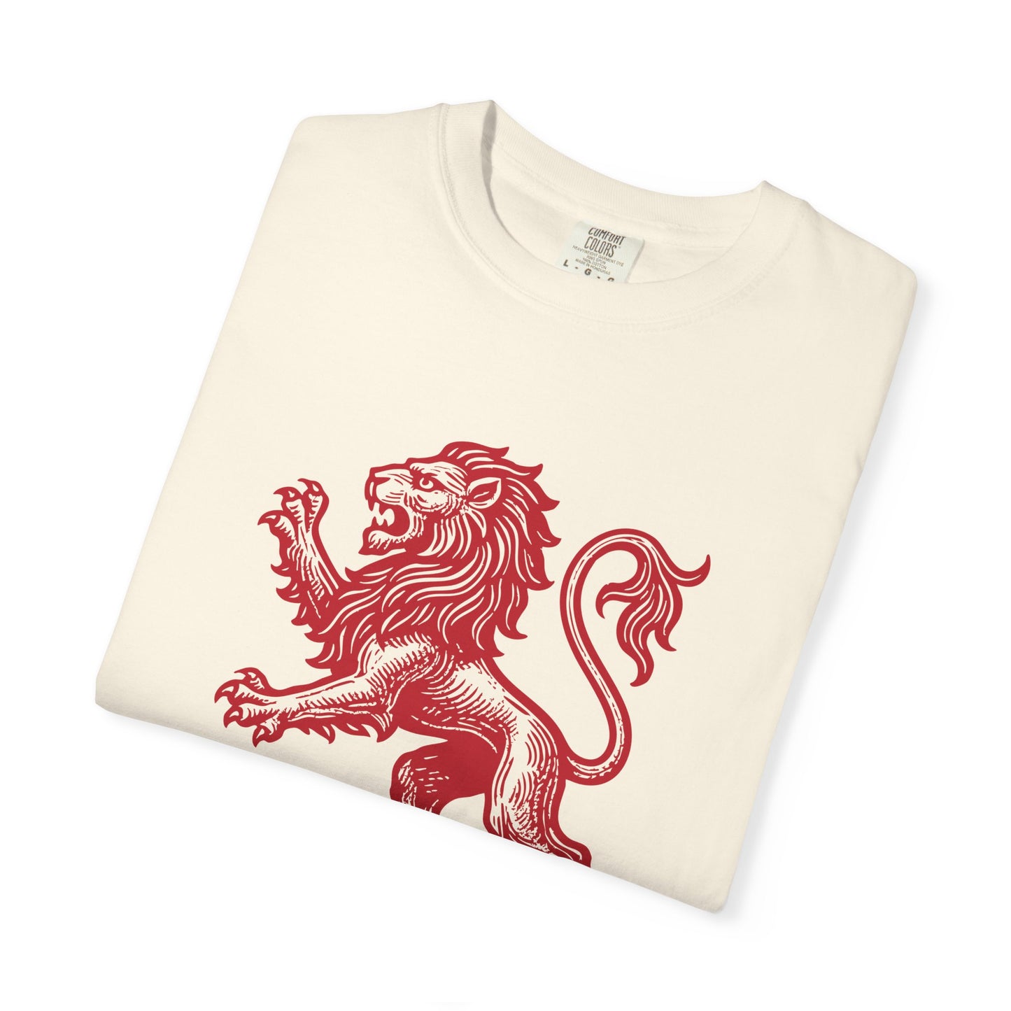 Fiat Justitia Ruat Caelum Shirt Progressive Liberal Leftist Tee Majestic Lion Design Comfort Colors Justice Equality Shirt