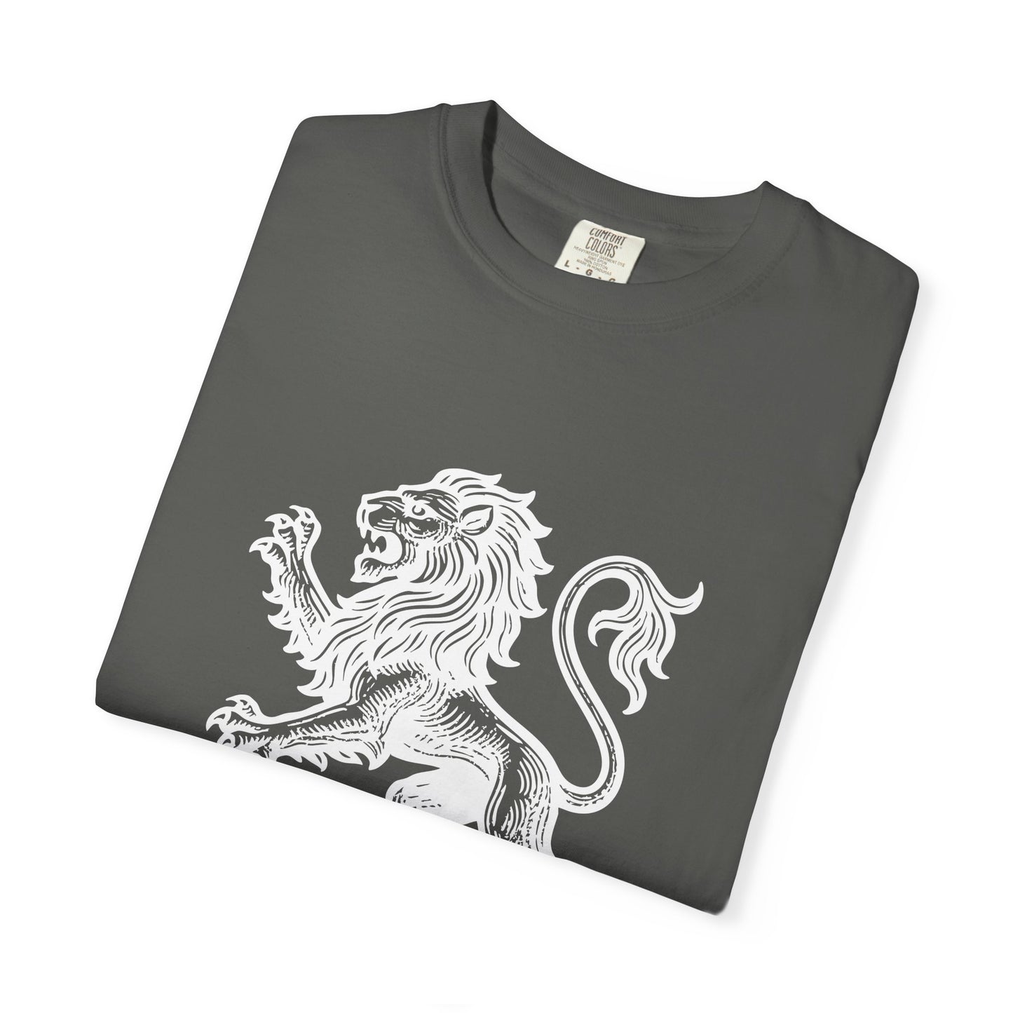 Fiat Justitia Ruat Caelum Shirt Progressive Liberal Leftist Tee Majestic Lion Design Comfort Colors Justice Equality Shirt