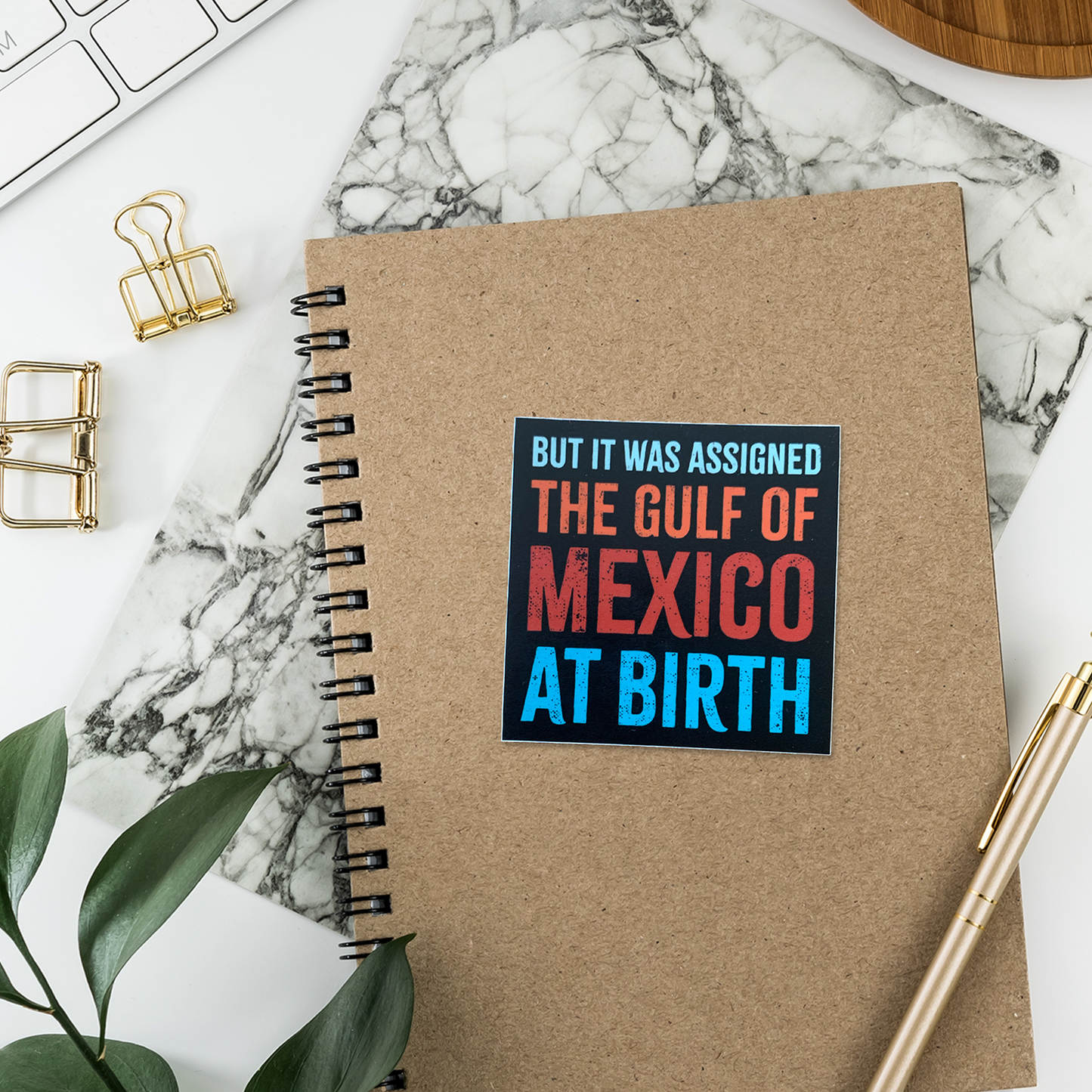 But I Was Assigned the Gulf of Mexico at Birth Sticker
