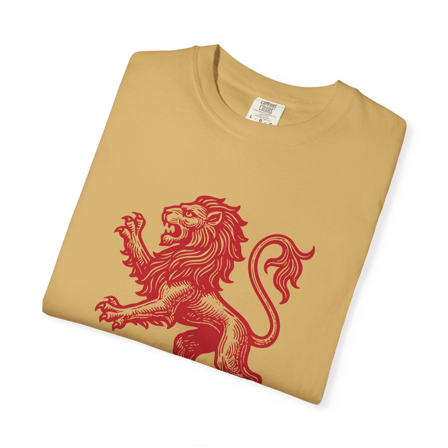 Fiat Justitia Ruat Caelum Shirt Progressive Liberal Leftist Tee Majestic Lion Design Comfort Colors Justice Equality Shirt