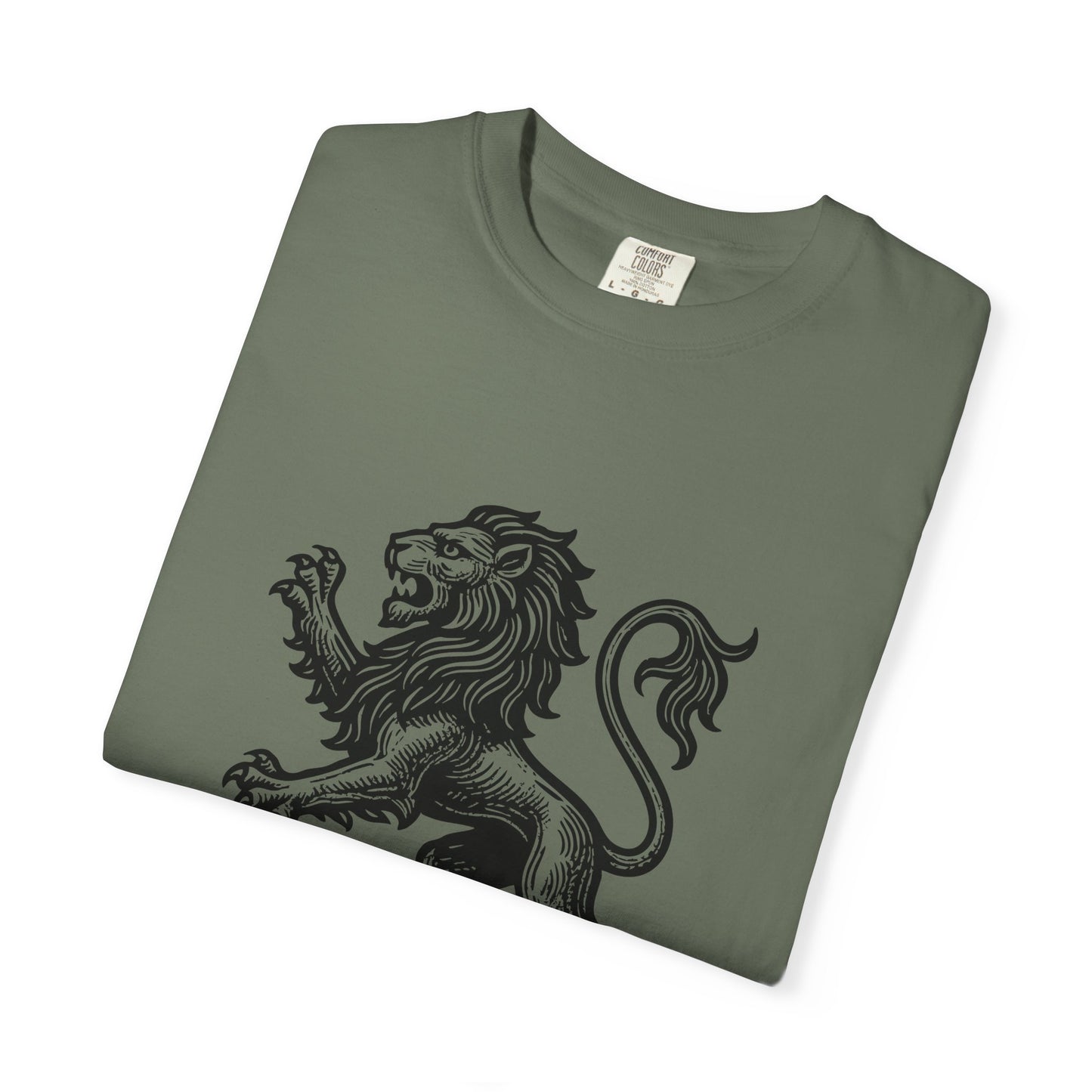 Fiat Justitia Ruat Caelum Shirt Progressive Liberal Leftist Tee Majestic Lion Design Comfort Colors Justice Equality Shirt