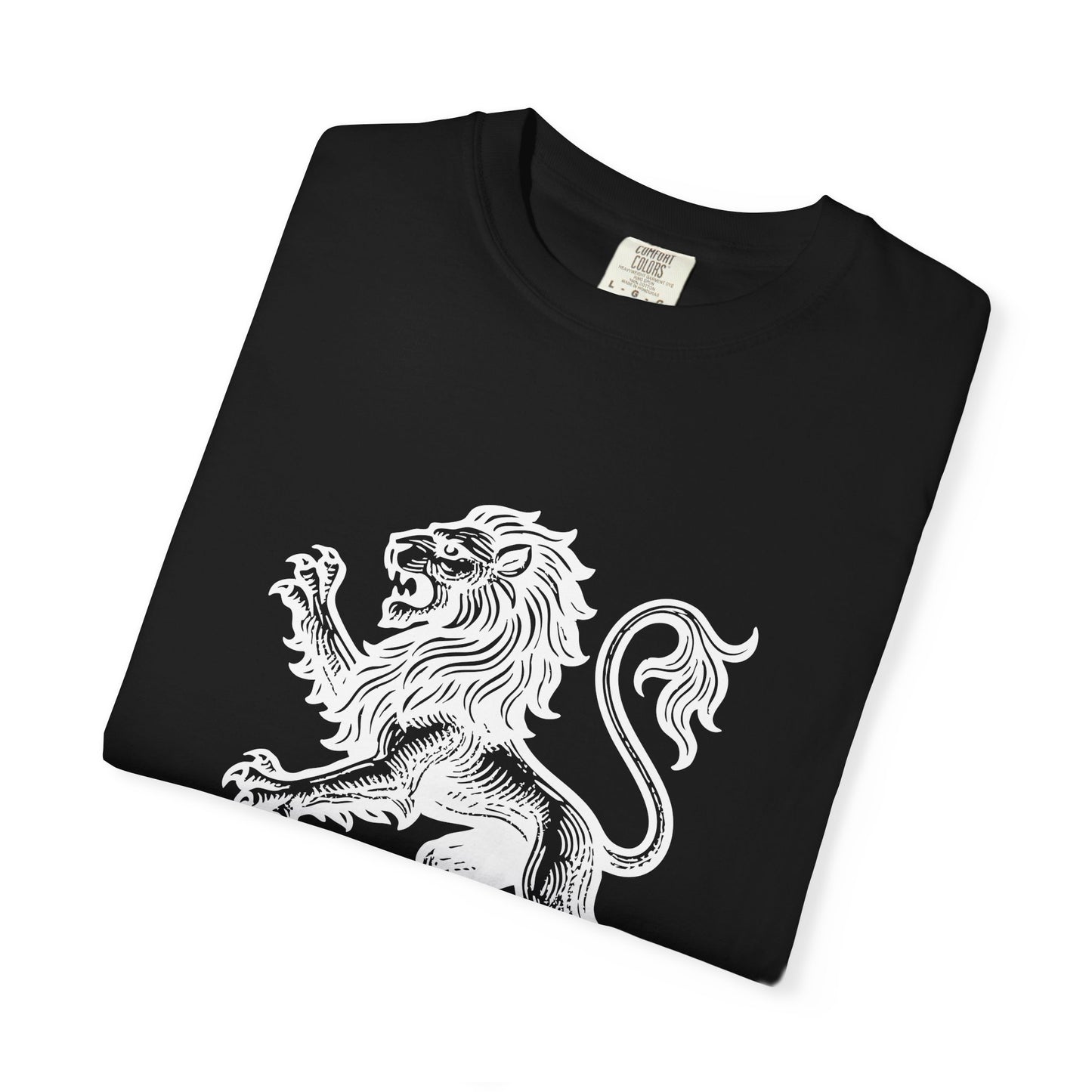 Fiat Justitia Ruat Caelum Shirt Progressive Liberal Leftist Tee Majestic Lion Design Comfort Colors Justice Equality Shirt