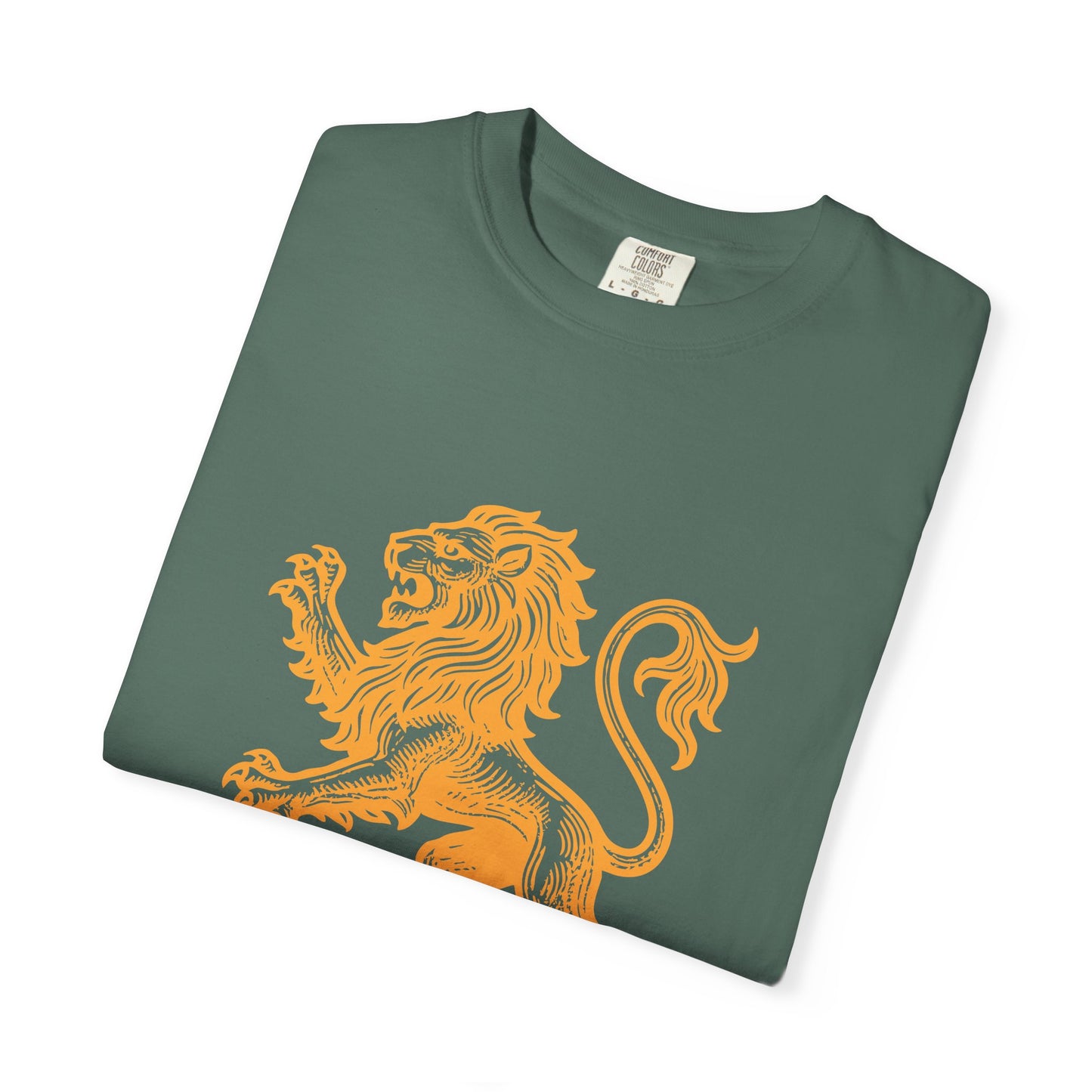 Fiat Justitia Ruat Caelum Shirt Progressive Liberal Leftist Tee Majestic Lion Design Comfort Colors Justice Equality Shirt