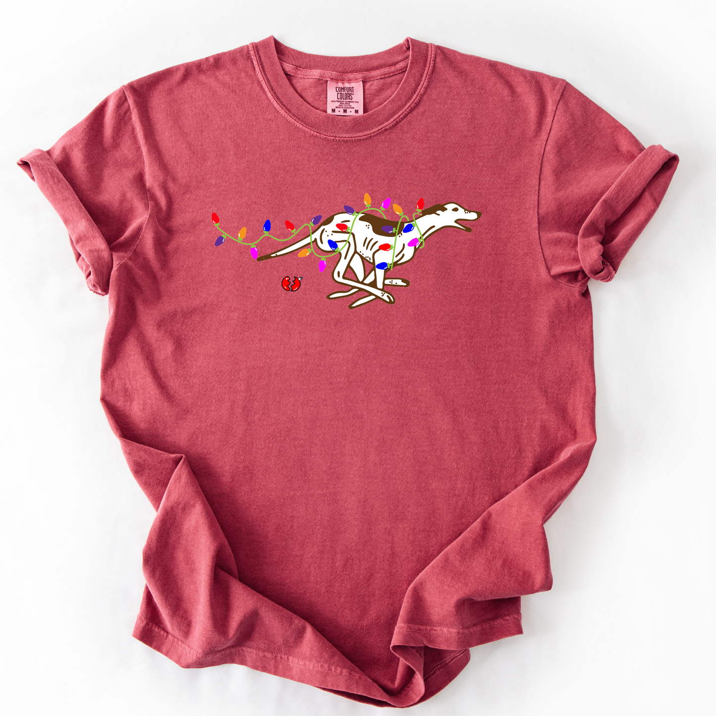 Christmas Greyhound T-Shirt  – Greyhound Adoption Gift