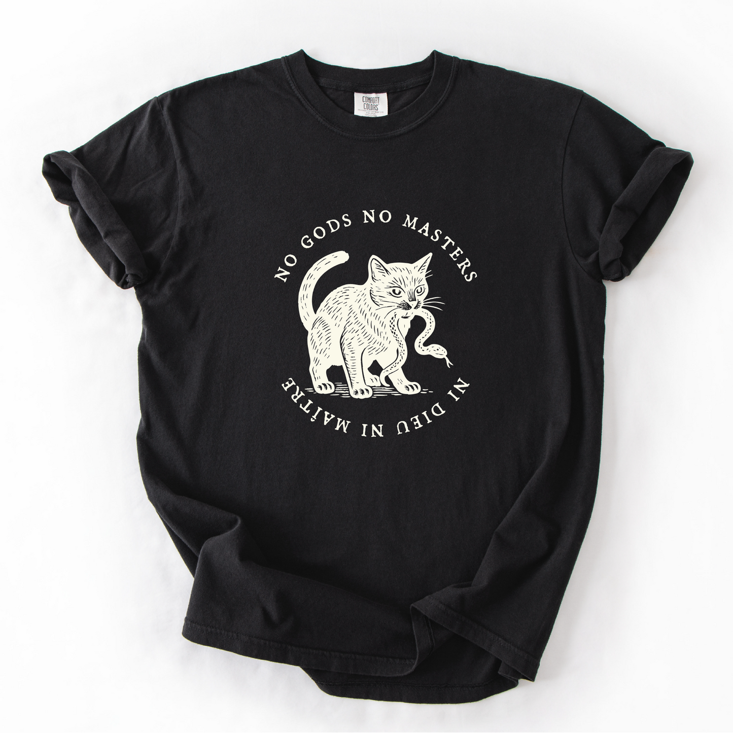 No Gods No Masters Ni Dieu Ni Maître Shirt, Anti Trump No Kings
