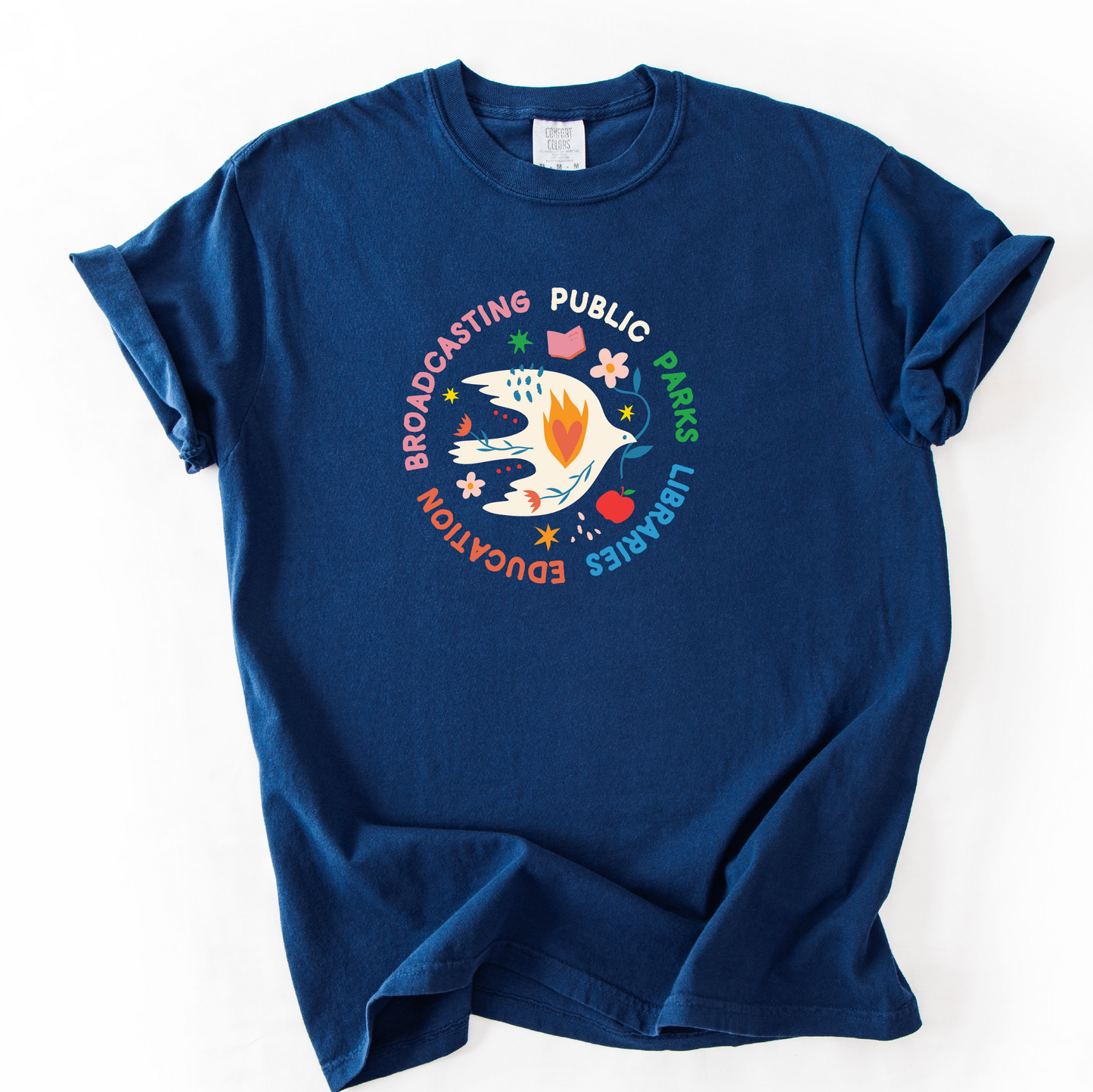 Public Parks, Libraries, Education, Broadcasting Shirt Anti Trump Tee