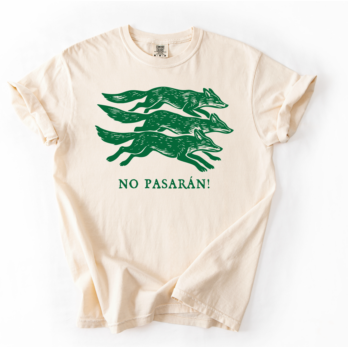 No Pasarán Anti Fascist Shirt - They Shall Not Pass Political T-Shirt