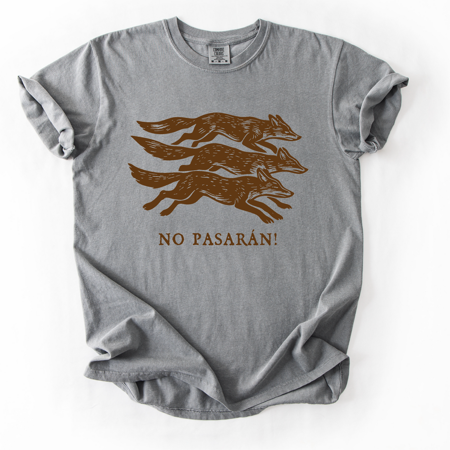 No Pasarán Anti Fascist Shirt - They Shall Not Pass Political T-Shirt