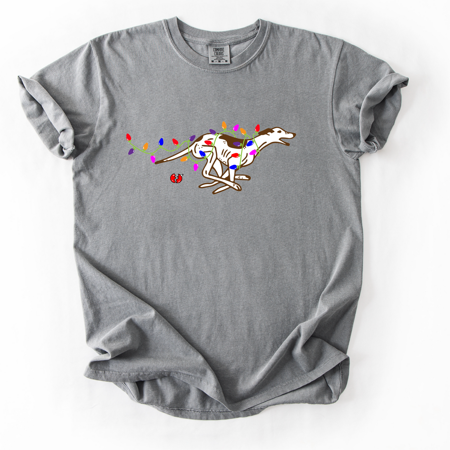 Christmas Greyhound T-Shirt  – Greyhound Adoption Gift