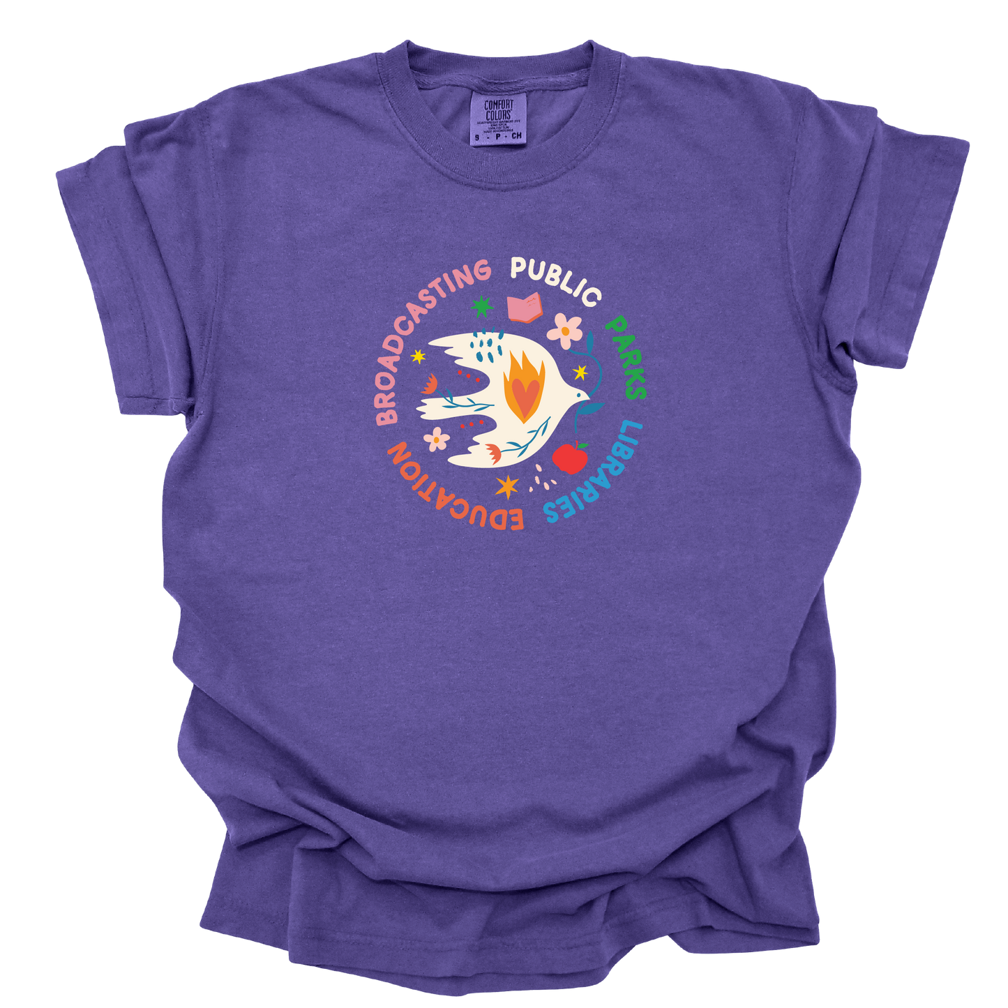 Public Parks, Libraries, Education, Broadcasting Shirt Anti Trump Tee