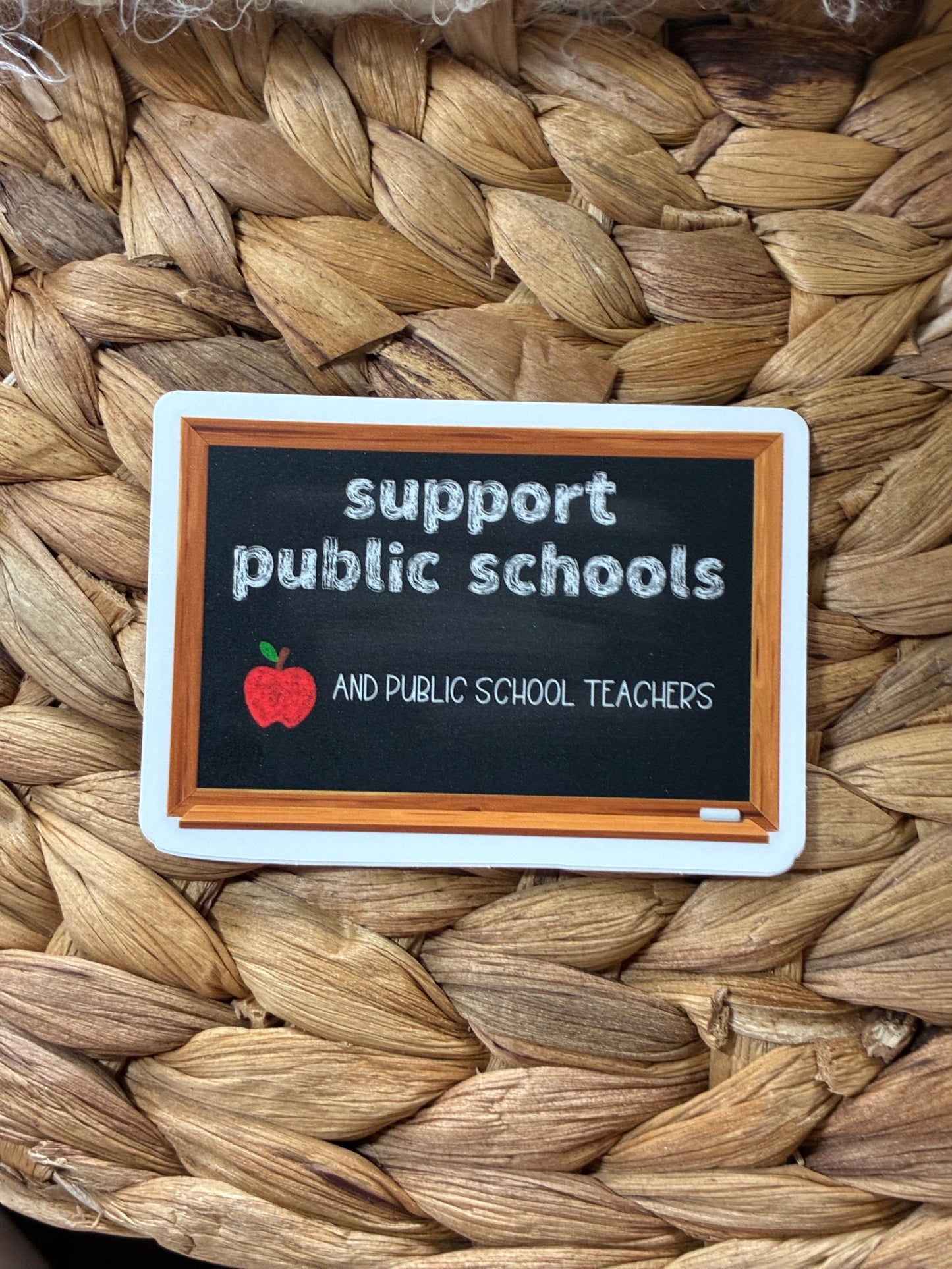 Support Public Schools Sticker