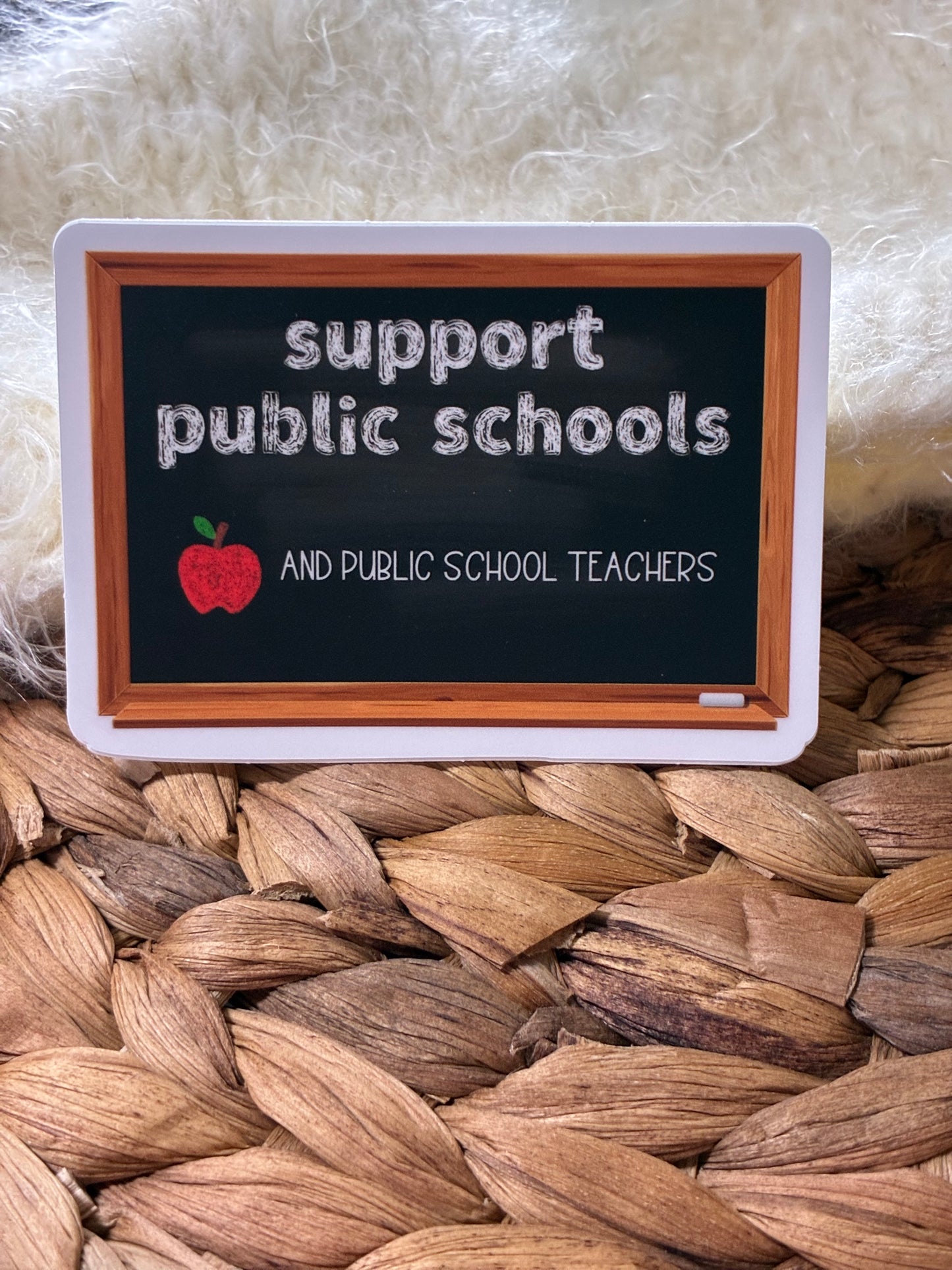 Support Public Schools Sticker
