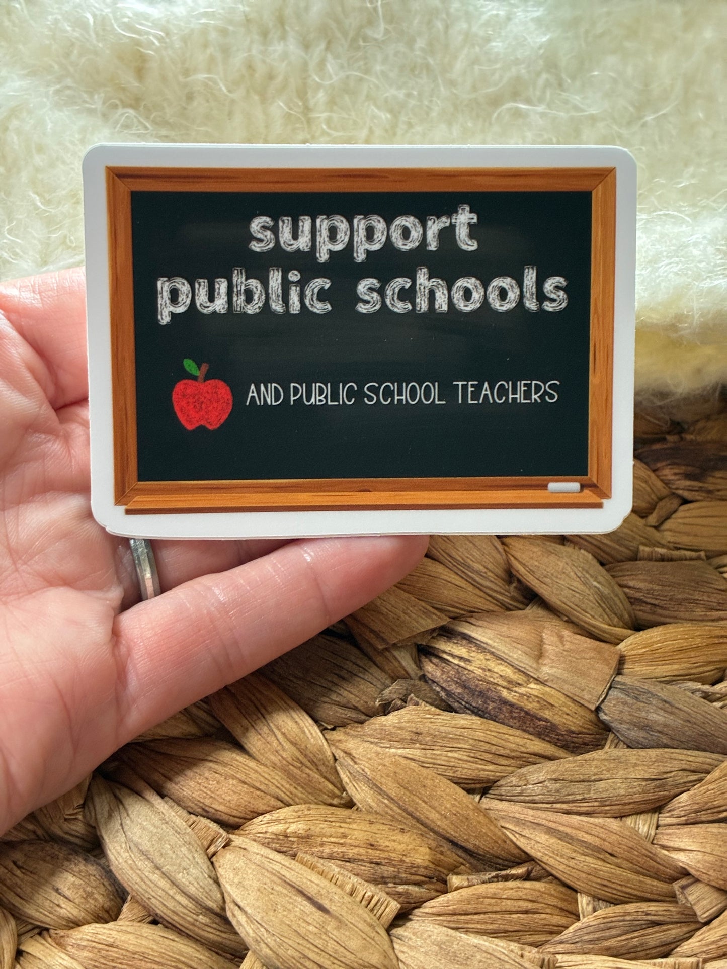 Support Public Schools Sticker