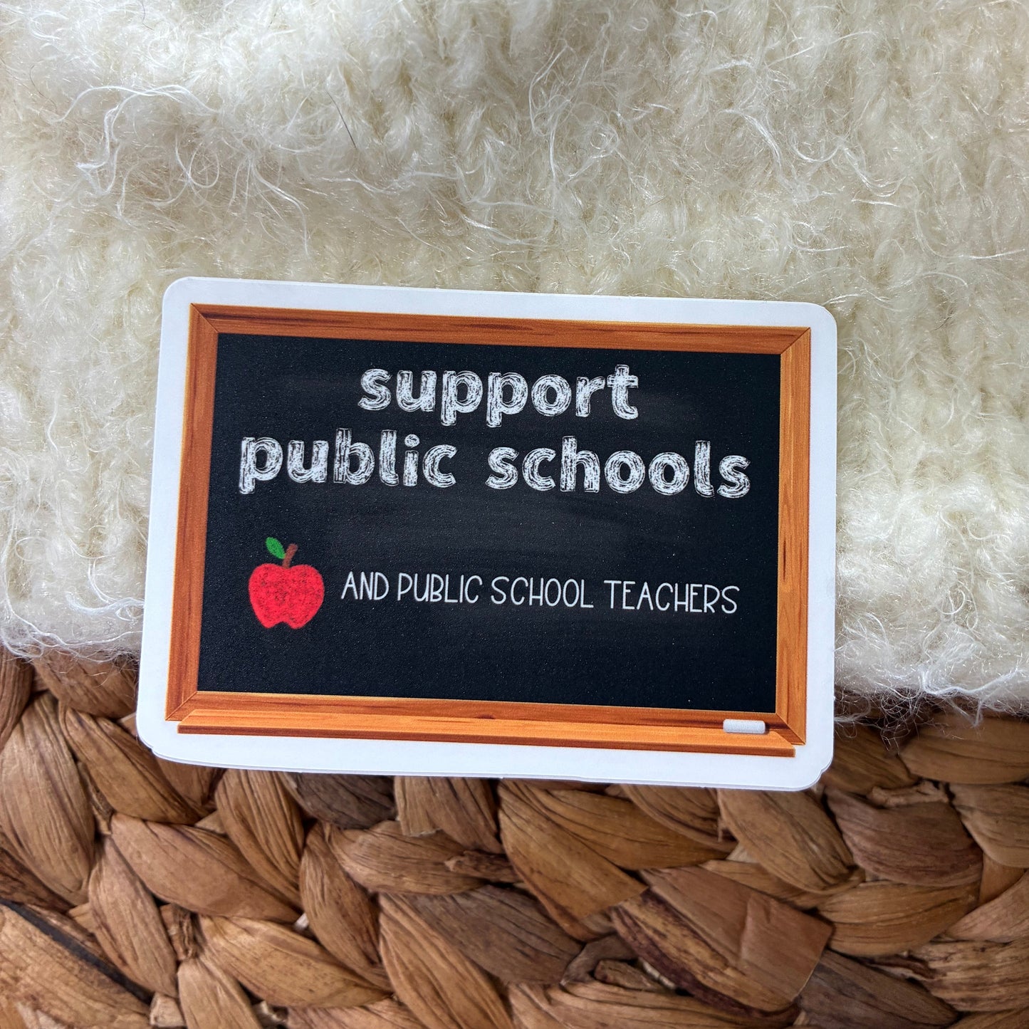 Support Public Schools Sticker