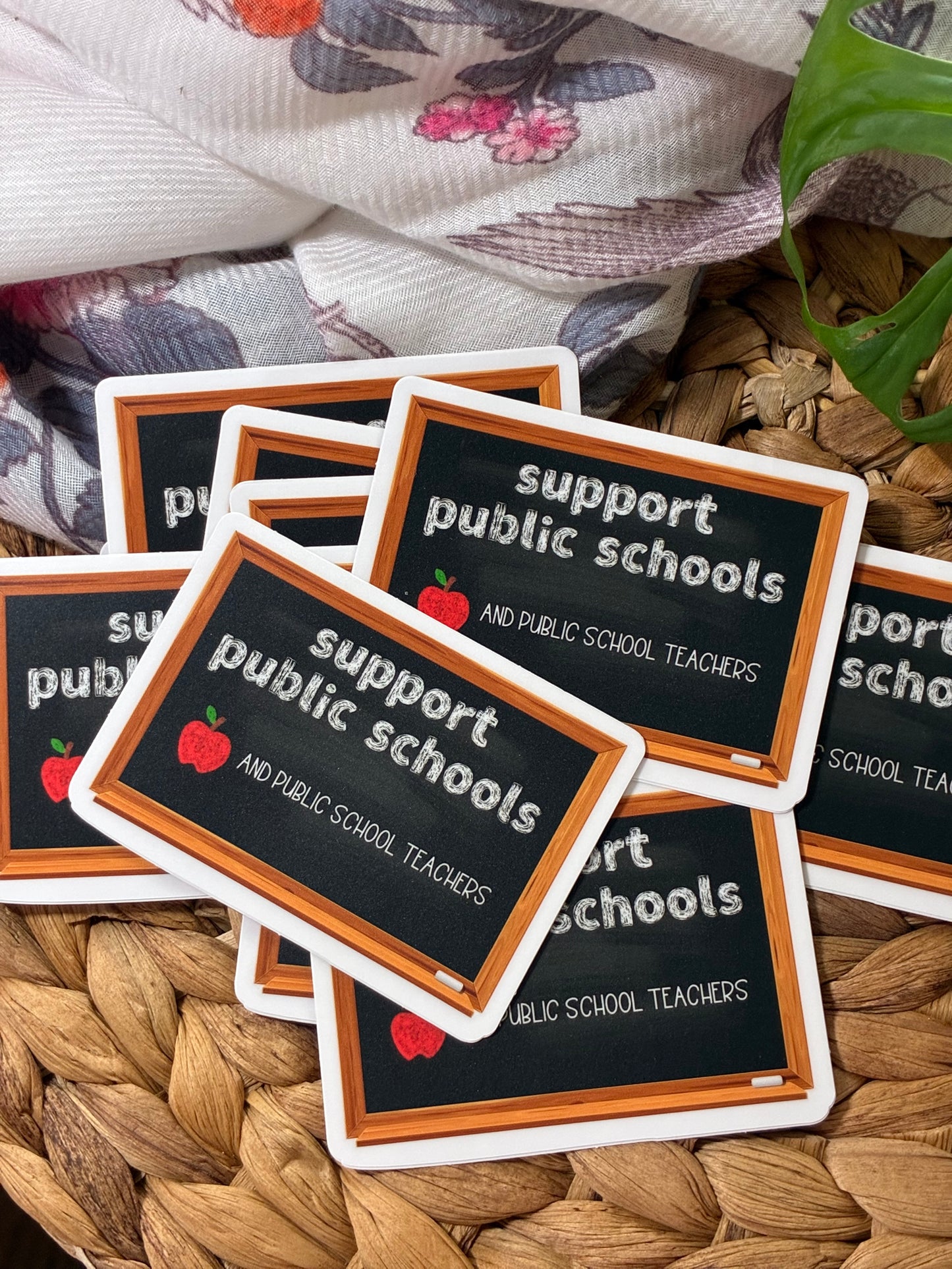 Support Public Schools Sticker