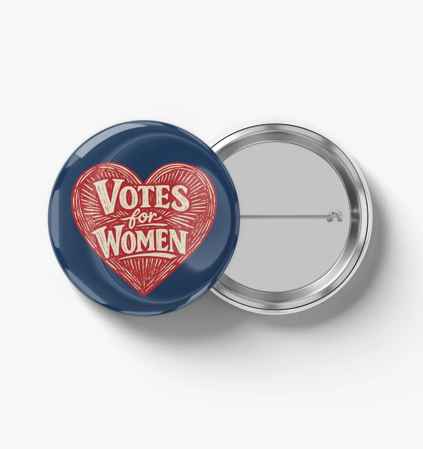 Progressive Voting 7 Button Set – Feminist Suffrage Pins, Protect Voting Rights, Democracy Activism Buttons, Political Protest Pinback Set