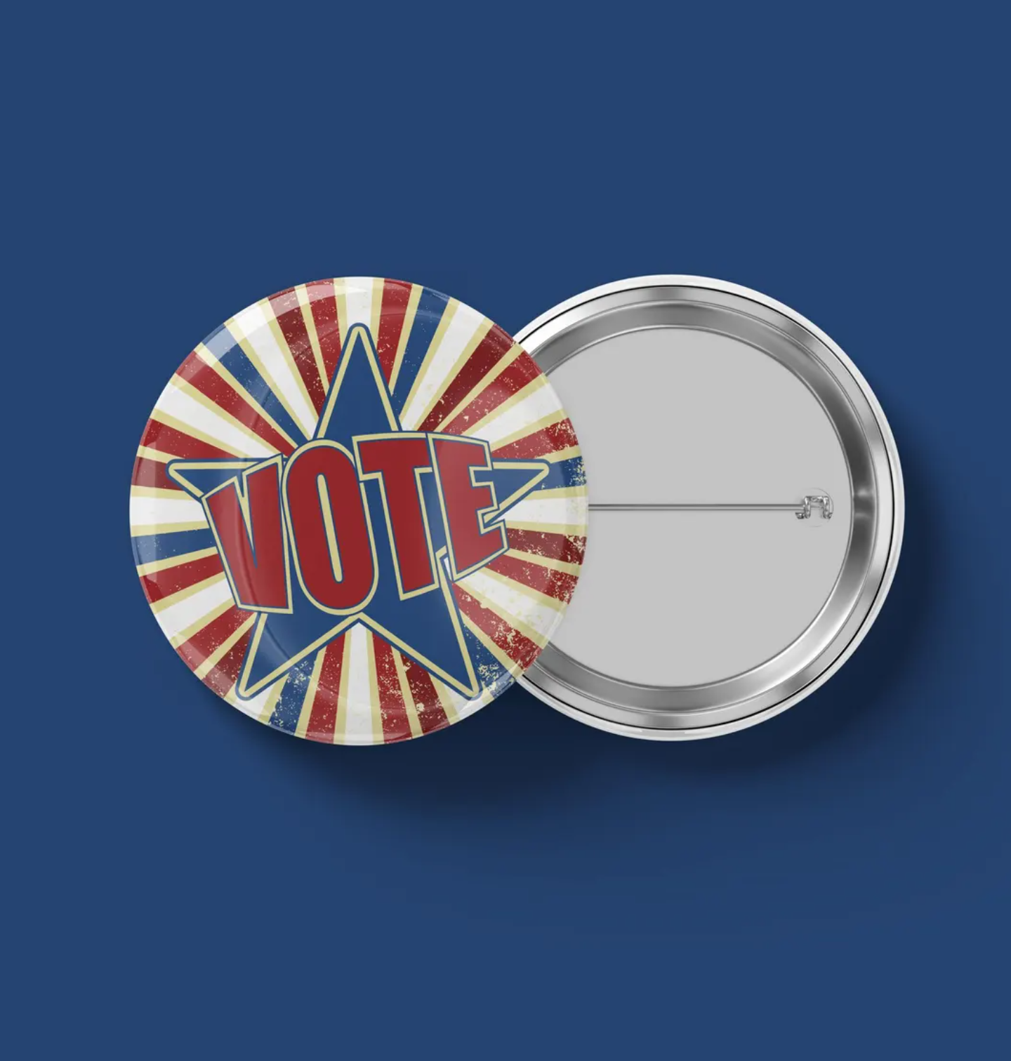 Progressive Voting 7 Button Set – Feminist Suffrage Pins, Protect Voting Rights, Democracy Activism Buttons, Political Protest Pinback Set