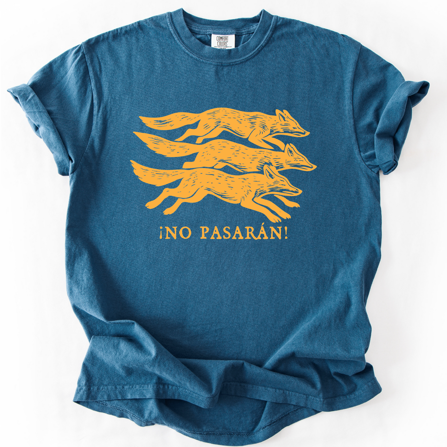 No Pasarán Anti Fascist Shirt - They Shall Not Pass Political T-Shirt