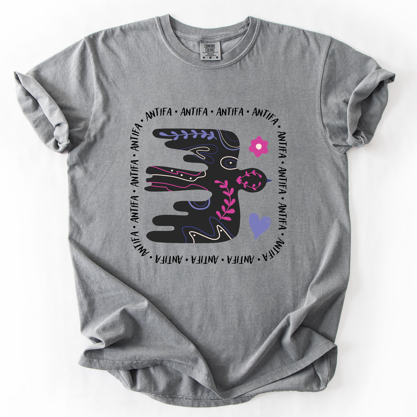 Progressive ANTIFA Dove Shirt