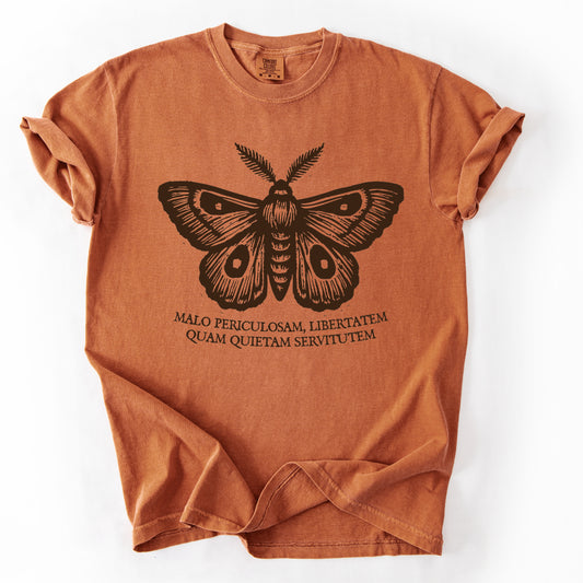 Malo Periculosam Libertatem Shirt Latin Quote Progressive Tee Thomas Jefferson Quote ANTIFA Shirt