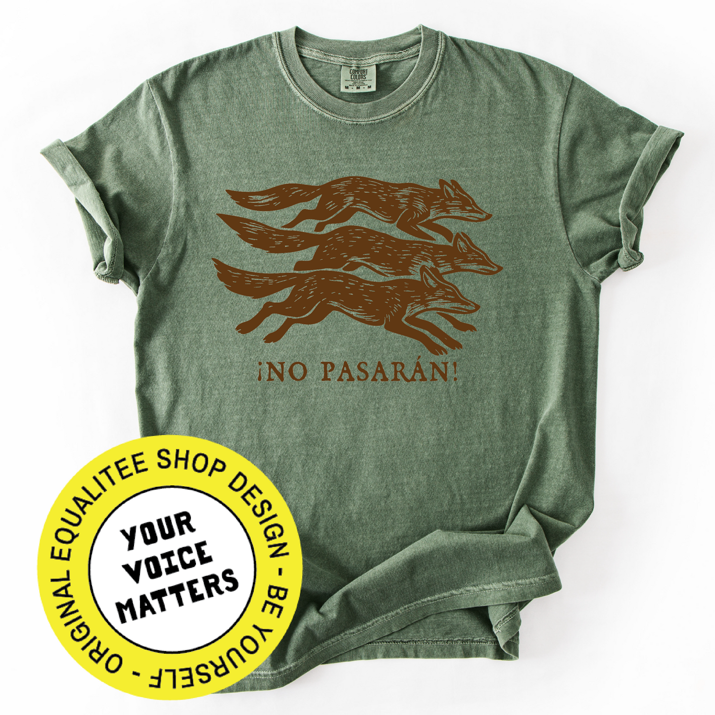No Pasarán Anti Fascist Shirt - They Shall Not Pass Political T-Shirt