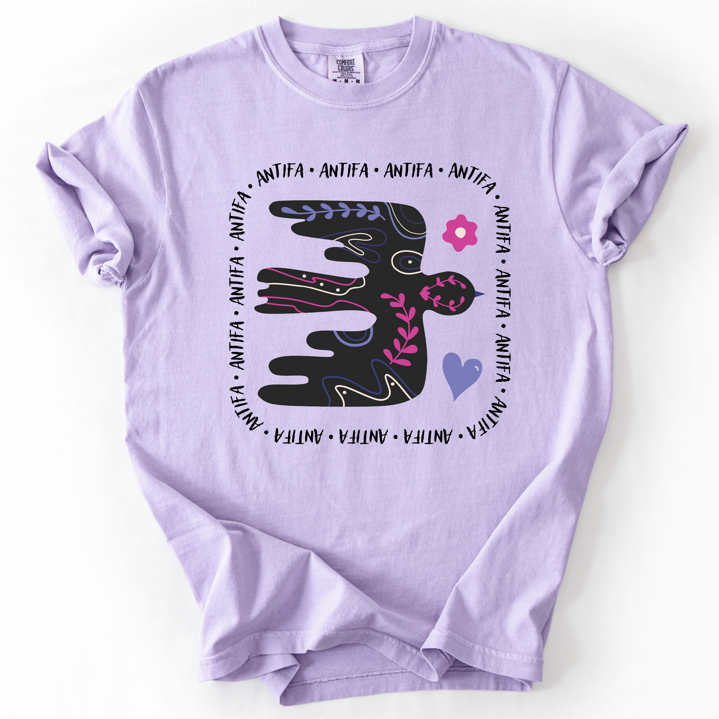 Progressive ANTIFA Dove Shirt