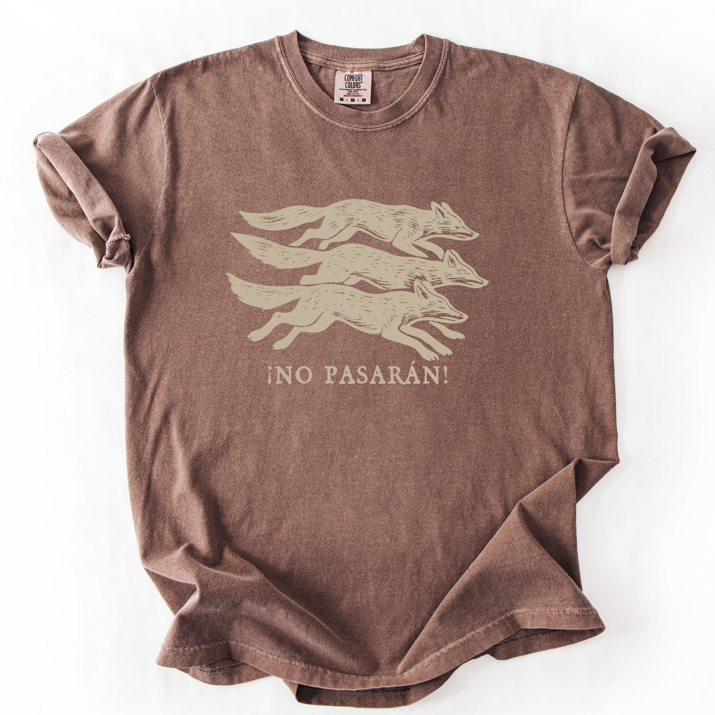 No Pasarán Anti Fascist Shirt - They Shall Not Pass Political T-Shirt