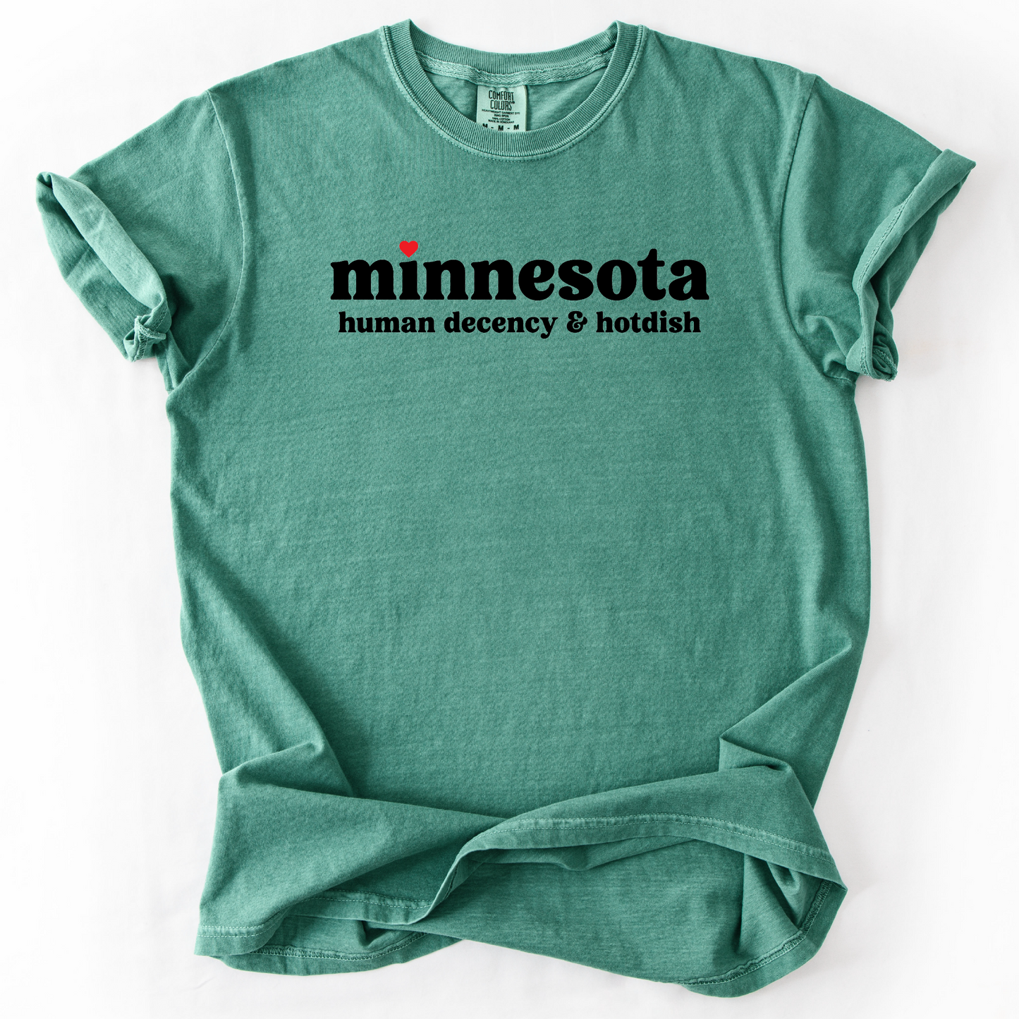 Minnesota Human Decency & Hot Dish T-Shirt - Support Minnesota