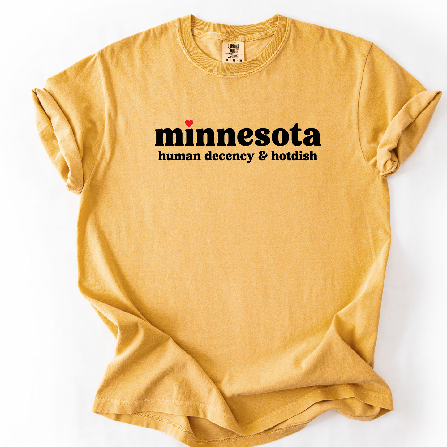 Minnesota Human Decency & Hot Dish T-Shirt - Support Minnesota