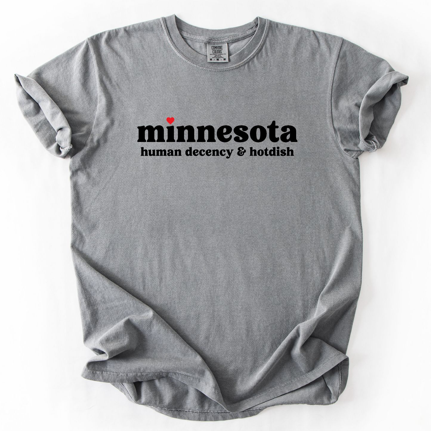 Minnesota Human Decency & Hot Dish T-Shirt - Support Minnesota