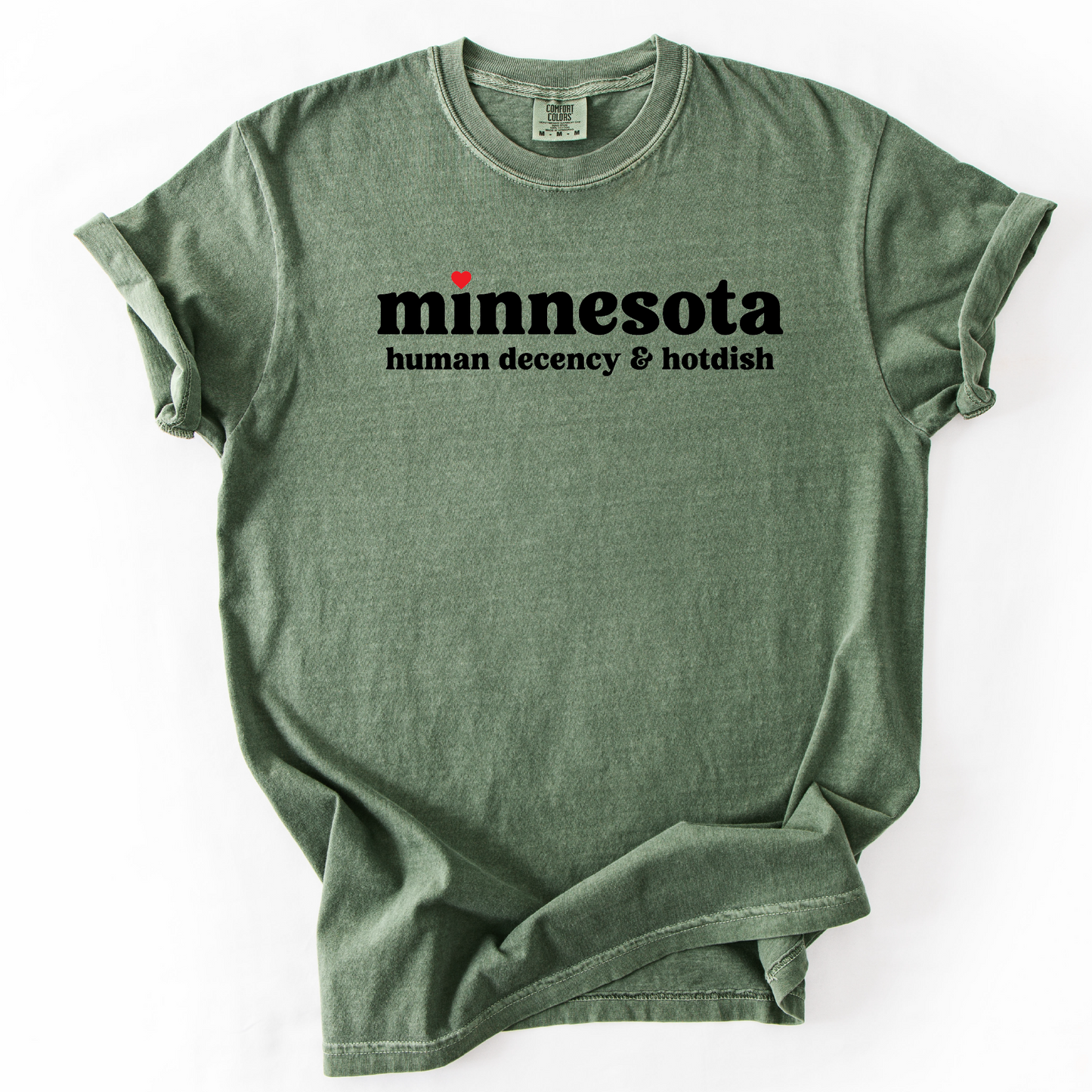 Minnesota Human Decency & Hot Dish T-Shirt - Support Minnesota