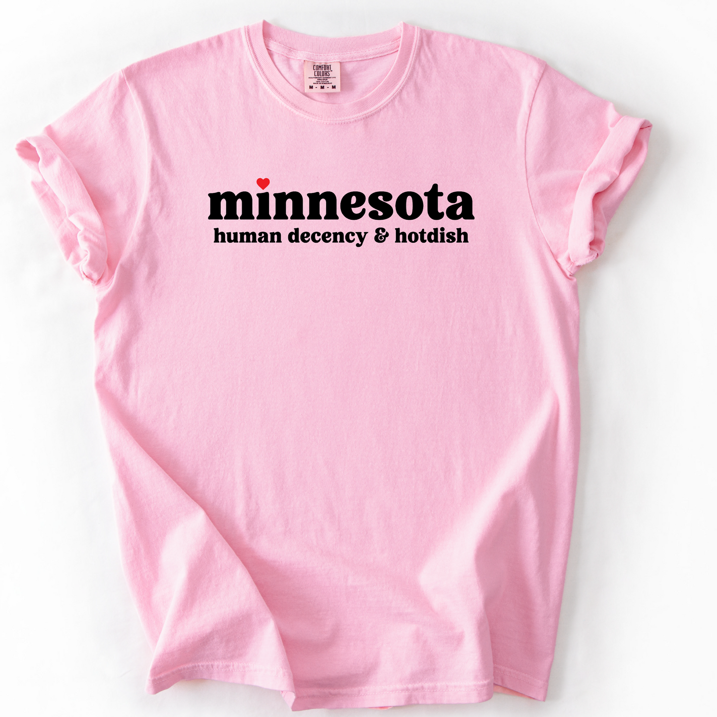 Minnesota Human Decency & Hot Dish T-Shirt - Support Minnesota
