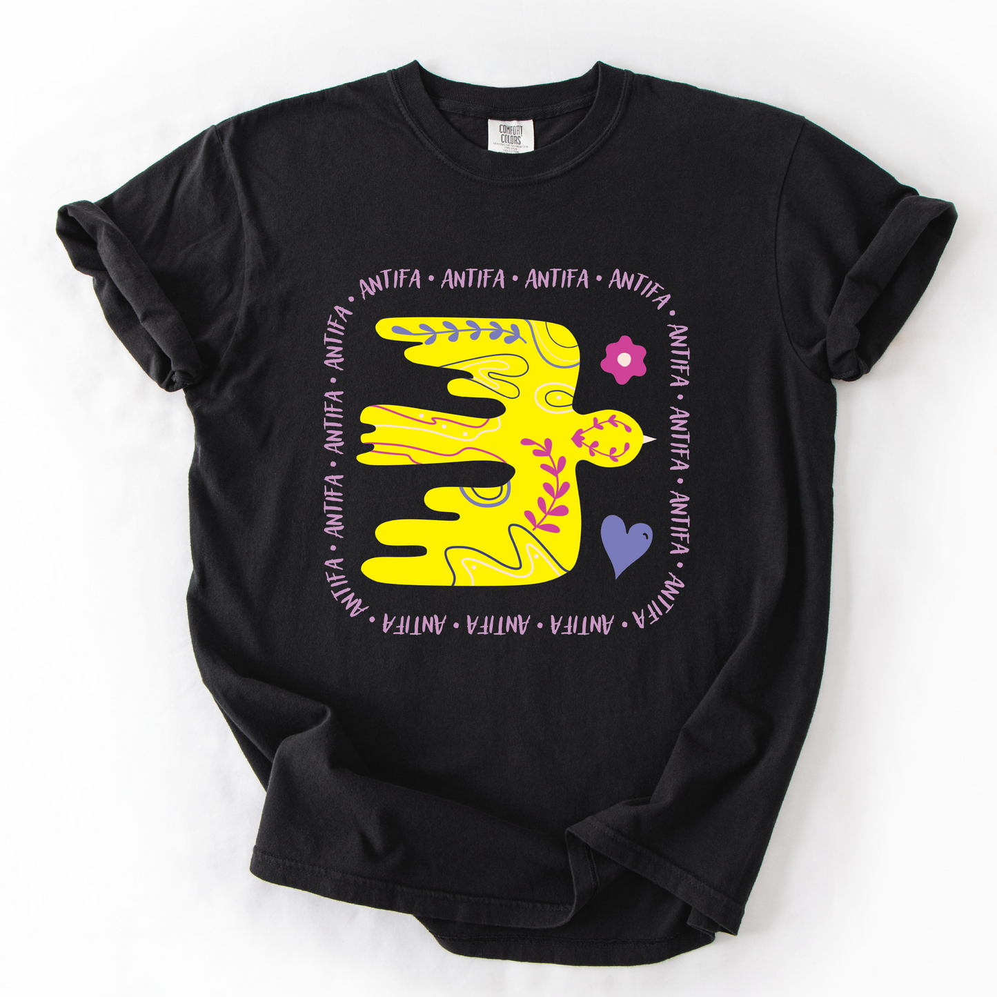 Progressive ANTIFA Dove Shirt