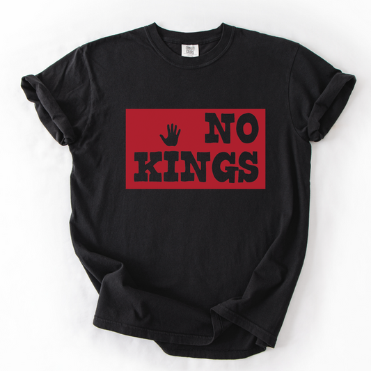 No Kings Shirt Progressive Leftist T-Shirt