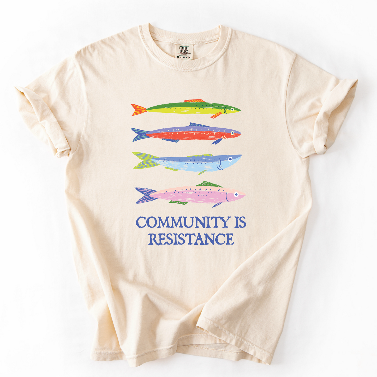 Community Is Resistance Shirt Progressive Protest Wear