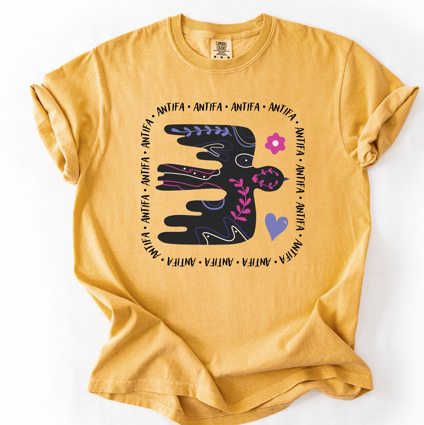 Progressive ANTIFA Dove Shirt