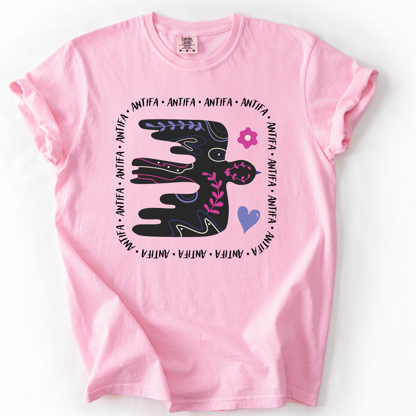 Progressive ANTIFA Dove Shirt