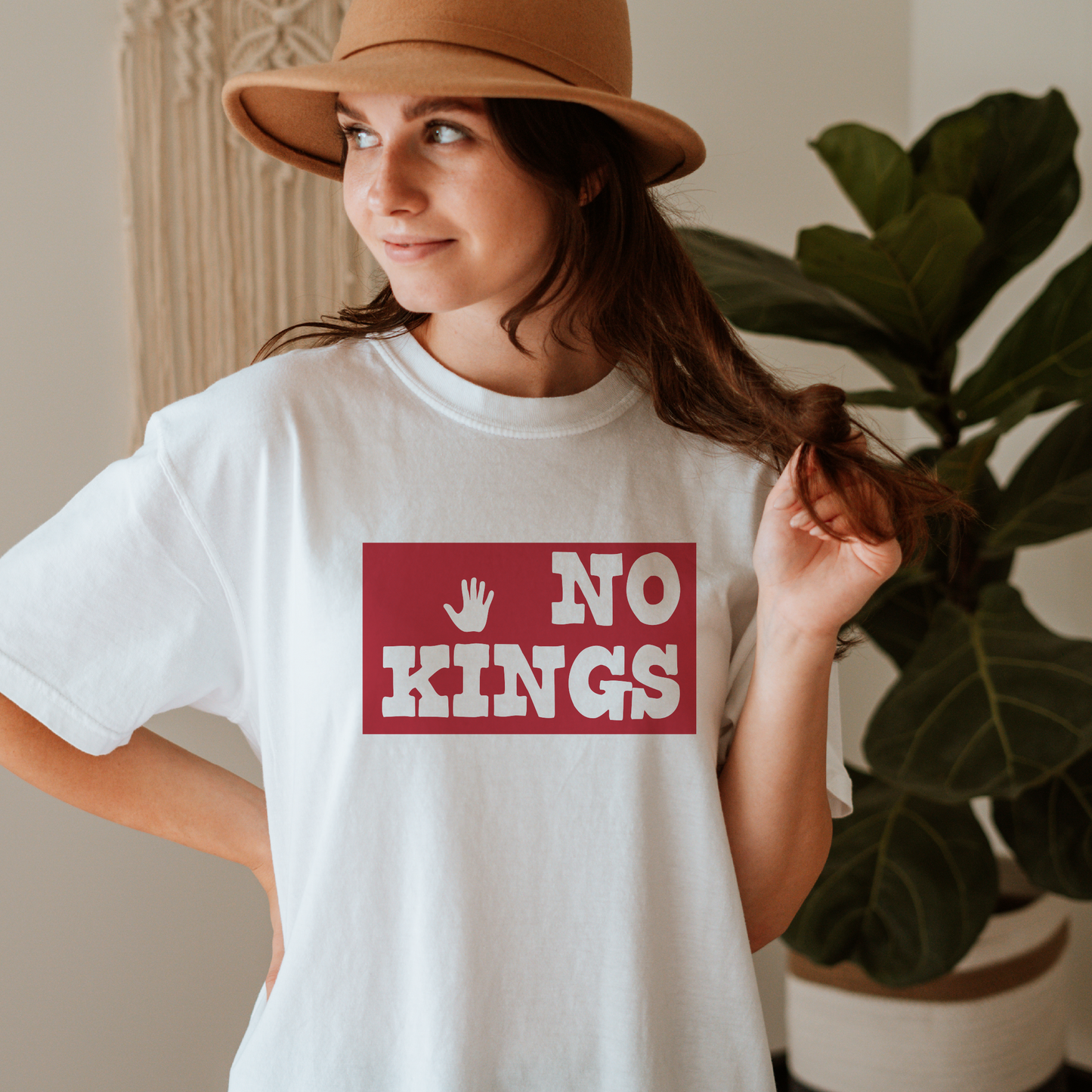 No Kings Shirt Progressive Leftist T-Shirt