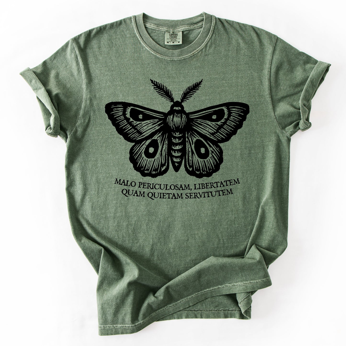 Malo Periculosam Libertatem Shirt Latin Quote Progressive Tee Thomas Jefferson Quote ANTIFA Shirt