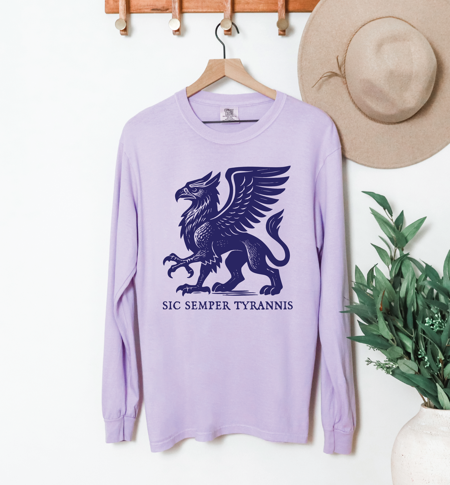 Sic Semper Tyrannis Griffon Long Sleeve T-Shirt